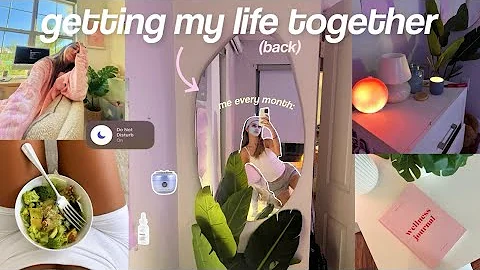 getting my life together♡ recharging, cleaning, self care + early mornings