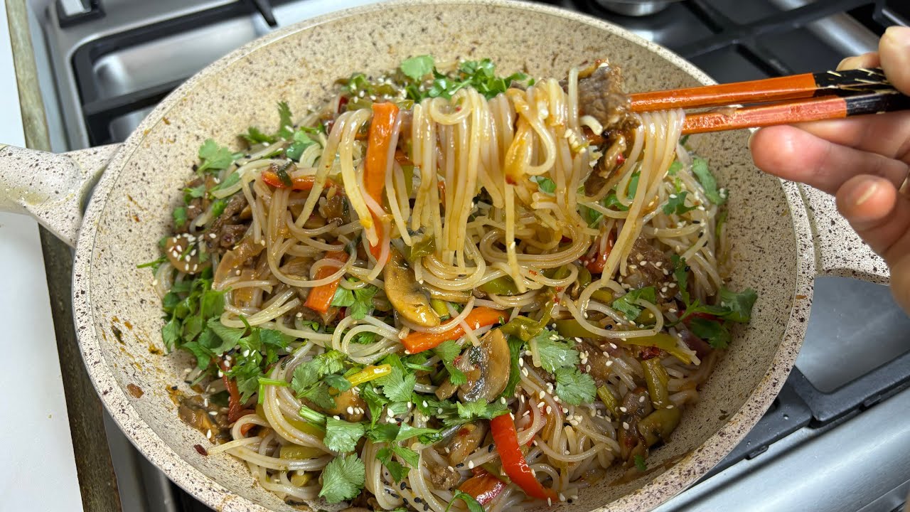 ФУНЧОЗА! С мясом и овощами!🔥