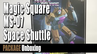 Unboxing: Magic Square MS-07 Space Shuttle [Blast Off]: Rock FX Review