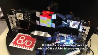 Solving Rubik's Cube with the OSD335x based BeagleBone Blue Platform