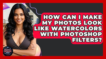 How Can I Make My Photos Look Like Watercolors With Photoshop Filters? - Graphic Design Nerd