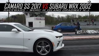 Camaro SS 2017 vs Subaru WRX 2002