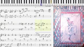 Cubist by Thomas Griselle (1918, Ragtime piano)