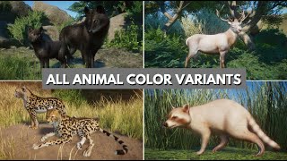 Planet Zoo: ALL COLOR VARIANTS