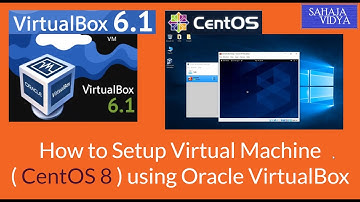 How to Setup CentOS 8 Virtual Machine Using Oracle VirtualBox
