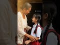 seorang ibu mengantarkan anaknya berangkat sekolah #shotrs_video