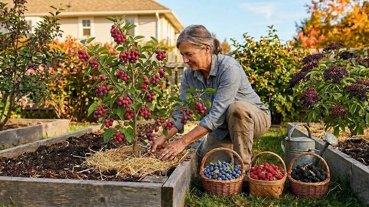 How to Plant Berry Bushes So They Keep Producing for Years - YouTube