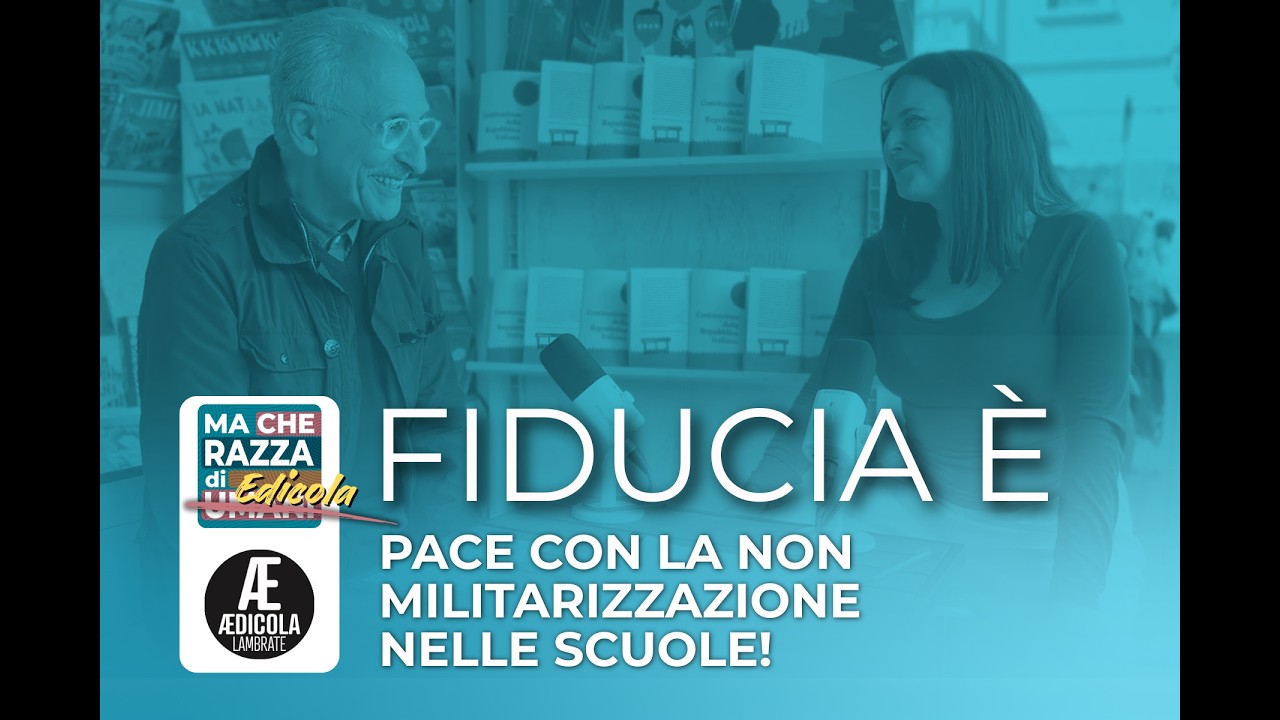 Giansandro Barzaghi alla Civil Week 2026: La scuola come presidio di pace