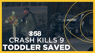 'I was put there for a reason': Former Marine saves toddler after Clark Co. crash kills 9
