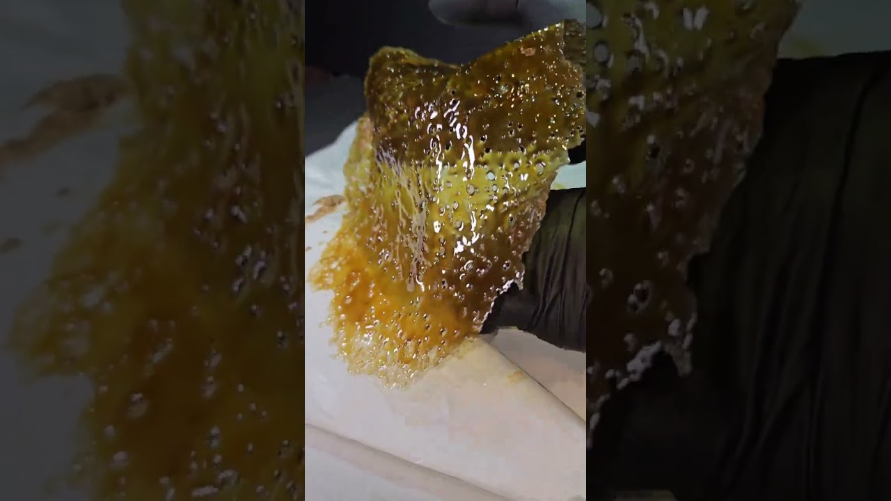 Live Rosin Shatter (cannabis concentrate) delta9