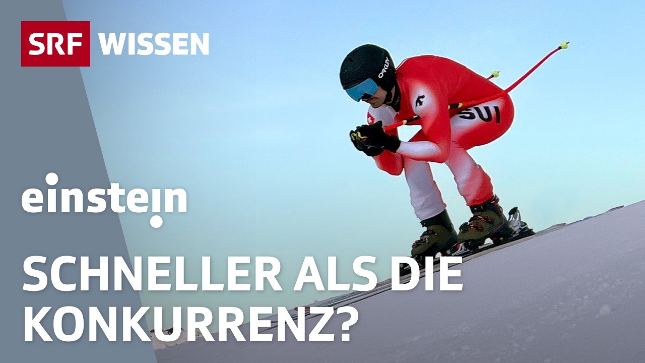 Olympia 2026: Mit dem wohl schnellsten Renndress zur Goldmedaille? | Einstein | SRF Wissen