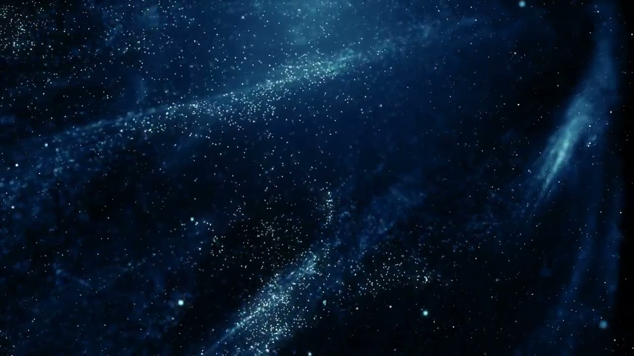 particles blue bokeh dust abstract light motion titles cinematic