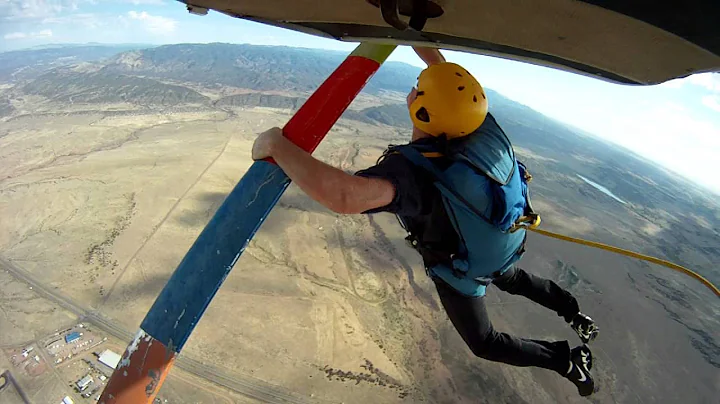 Mark Broderick's first skydive