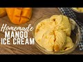 Mango Ice Cream ( How To Make Ice Cream Recipes ) - Summer Recipes