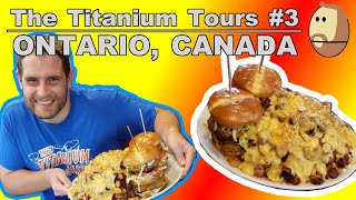 A MOUNTAIN OF POUTINE (Wellington Diners Mac Daddy Burger Challenge) @TheRealTitaniumJaw