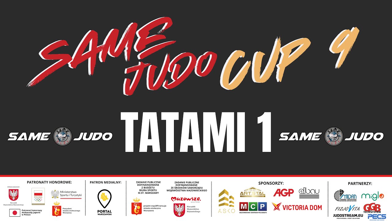 DAY 2 TATAMI 1 - SAME JUDO CUP 9 2025