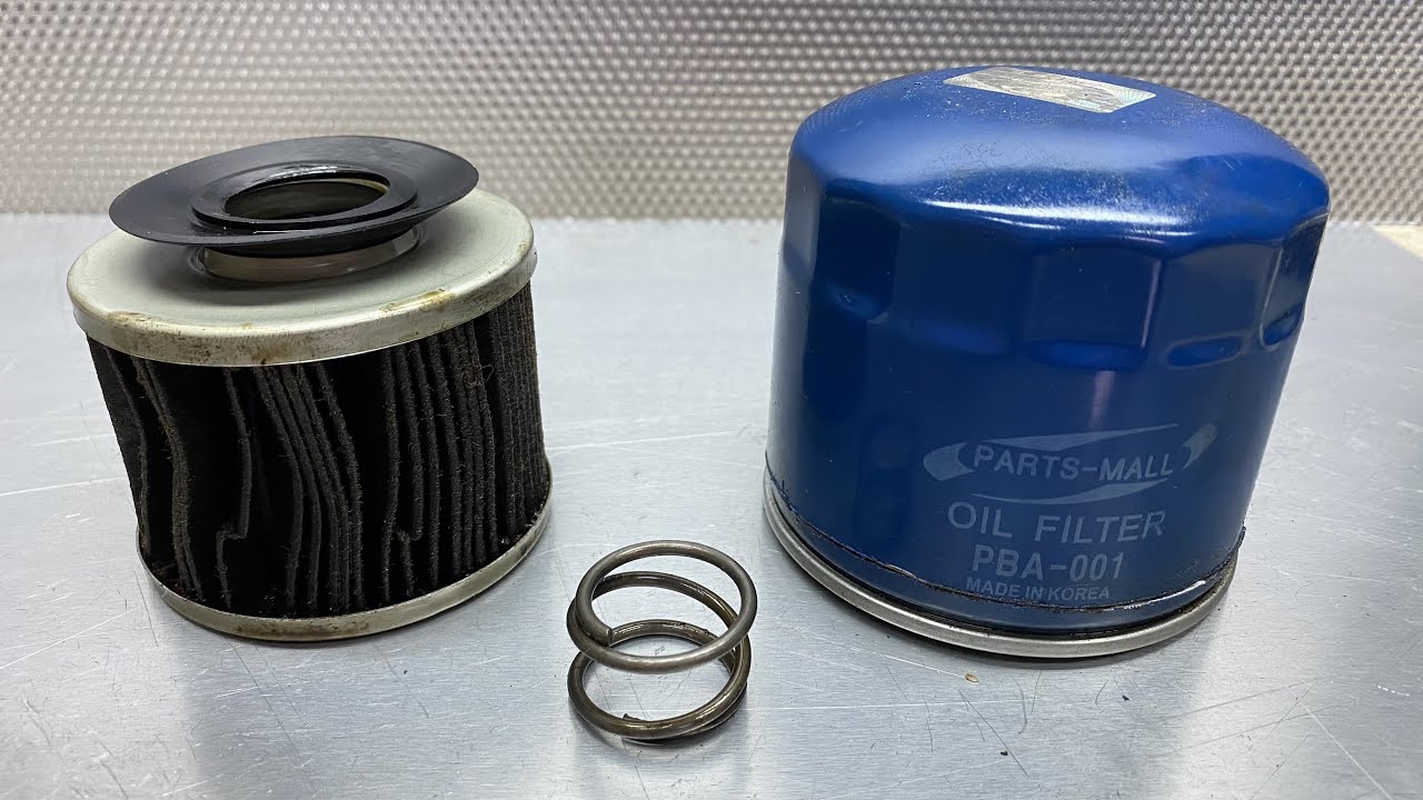 Масляный фильтр PartsMall PBA001. Made in Korea YouTube