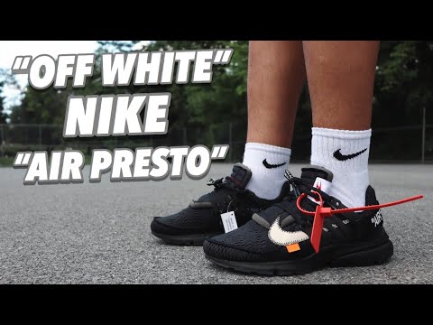 presto off white white on feet