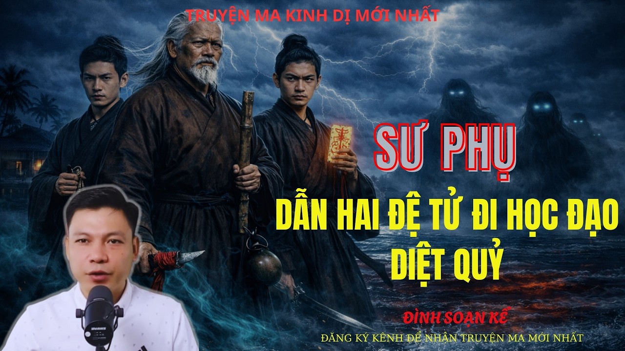 TRUYỆN MA ĐÌNH SOẠN : SƯ PHỤ DẪN HAI ĐỆ TỬ ĐI HỌC ĐẠO DIỆT QUỶ | MC: ĐÌNH SOẠN MỚI NHẤT