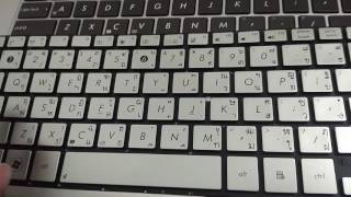ASUS Zenbook UX31L keyboard replacement -1