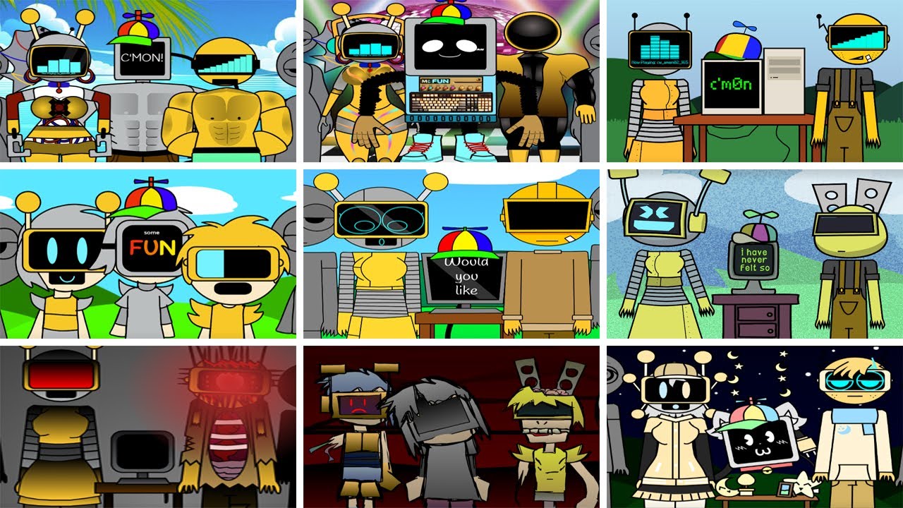 Incredibox - Sprunki but ONLY FUN BOT and MR FUN COMPUTER and GARNOLD ...