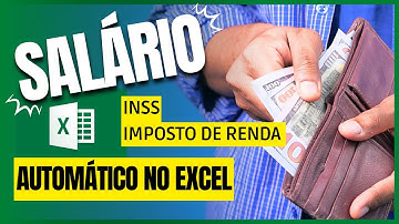 Aprenda a calcular os descontos do salário usando o Excel - IR e INSS - Função PROCV e SE