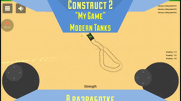 Modern Tanks 0.1.0 на Android, "MyGame" (Construct 2)
