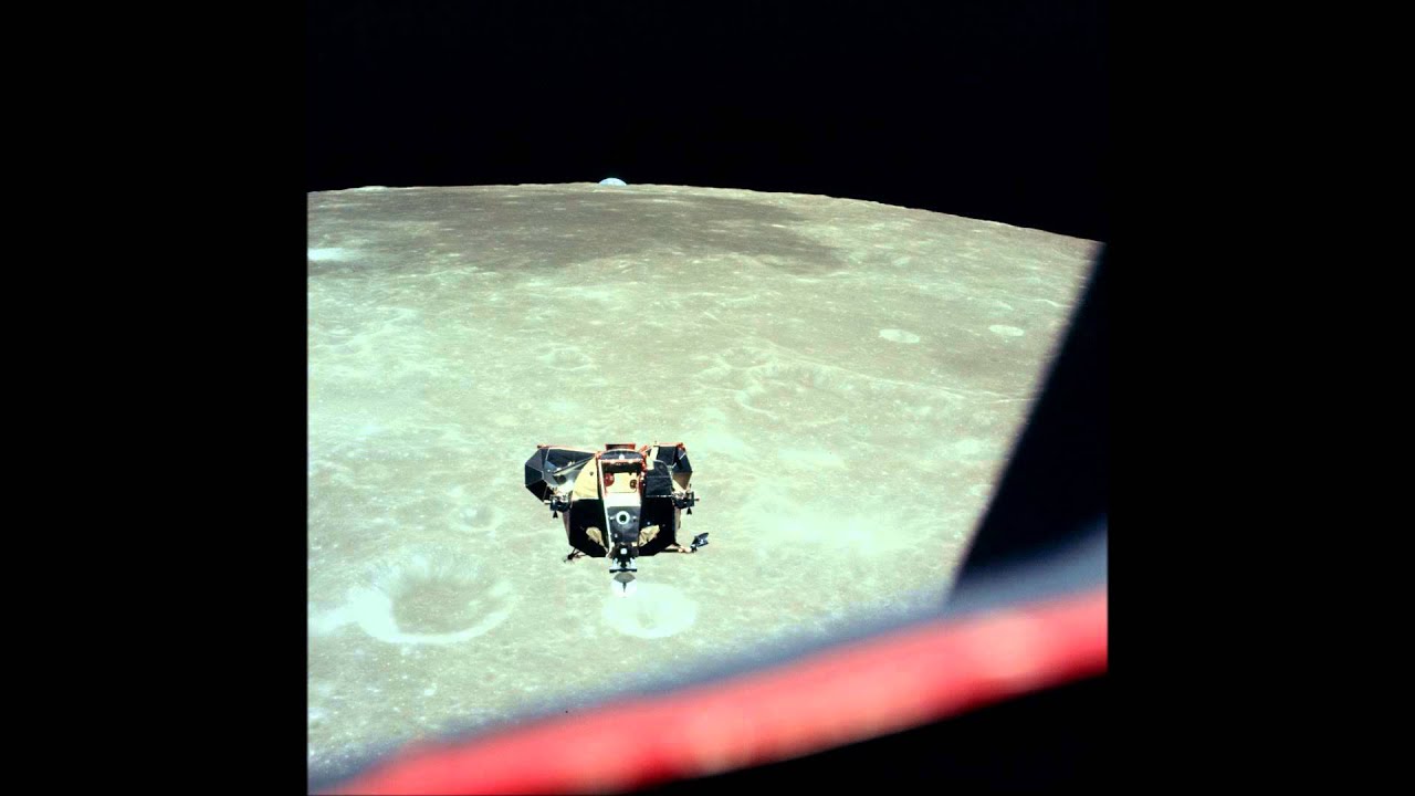 Apollo 11 Lunar Module Rendezvous with Command Module YouTube