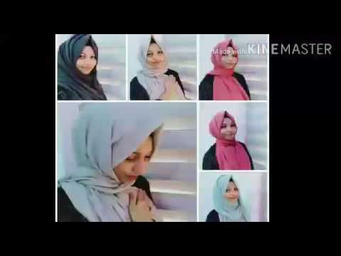 5 Types of simple hijab style - YouTube
