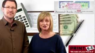 Personal Checks, Over 1000 Discount Deluxe Designer Checks To Order At Print EZ