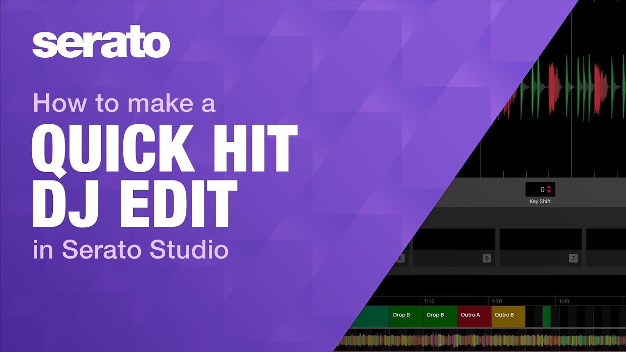 How to Make a Quick Hit DJ Edit in Serato Studio - YouTube