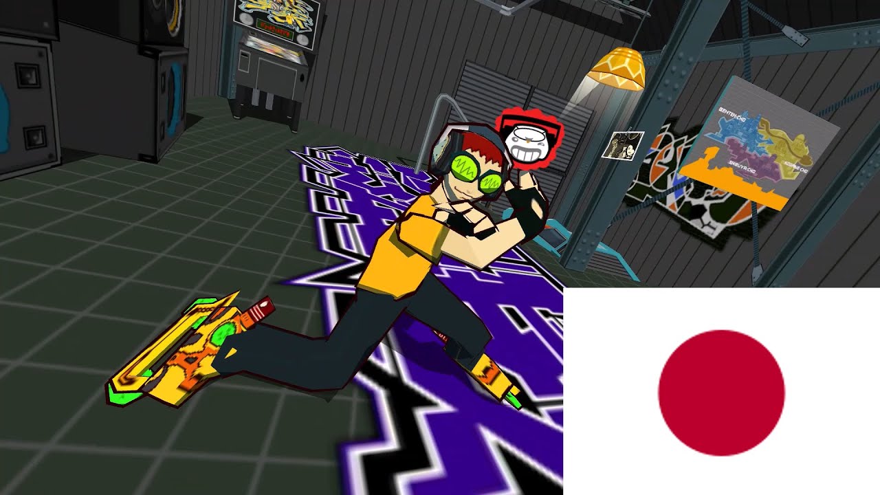 Jet Set Radio - Character Select with Japanese voices