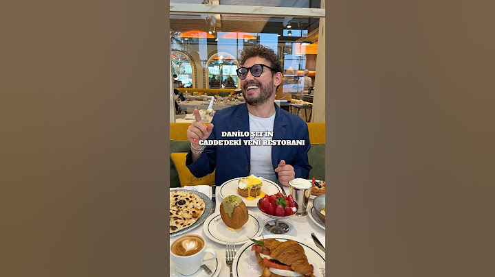 📍Danilo Şef’in Cadde’deki yeni restoranı Filo D’olio #danilozanna #masterchef #acun #bagdatcaddesi