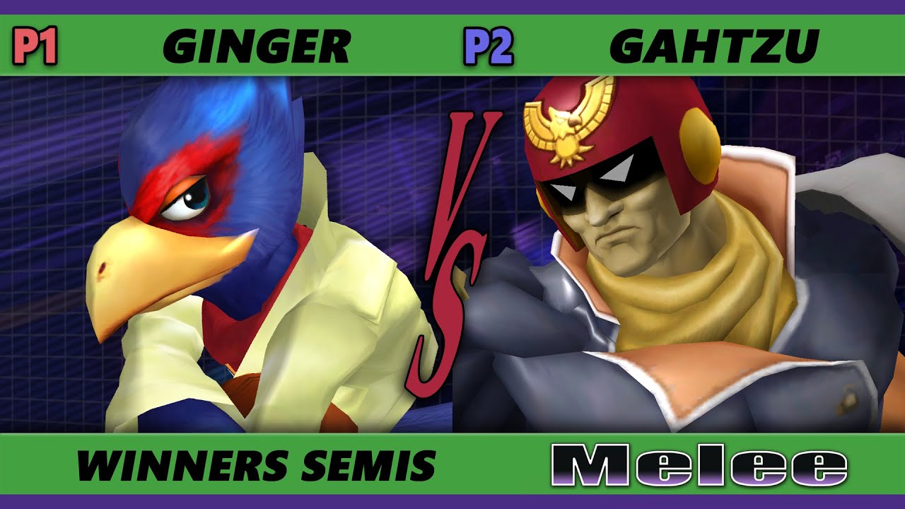 S@X 394 Online Winners Semis - Ginger (Falco) Vs. Gahtzu (Captain Falcon) Smash Melee - SSBM