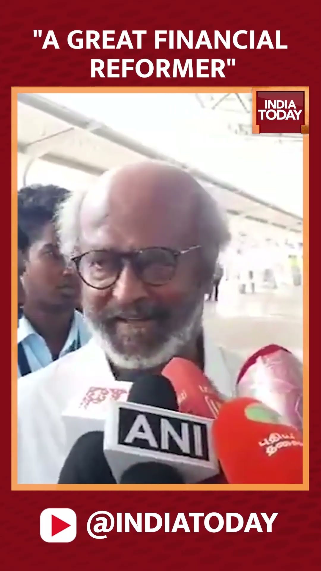 Rajnikanth Remembers Dr. Manmohan Singh Says ' He Was A Great Financial Reformer' | India Today News