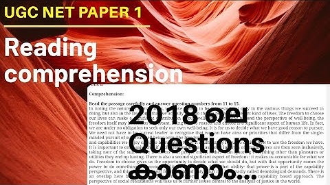 Reading Comprehension Tips|Crack Ugc Net|Previous year questions