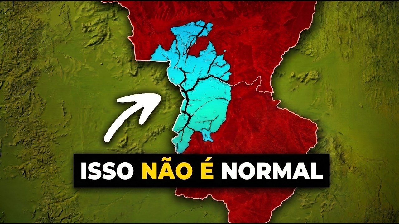 A Enorme Anomalia Geográfica escondida no Centro-Oeste (Por que isso existe?)