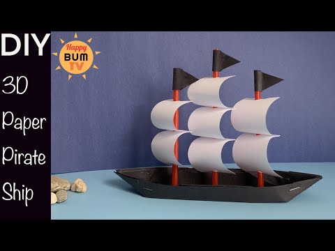 वीडियो: ओरिगेमी जहाज कैसे बनाये