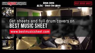 ACDC Touch Too Much DRUM COVER