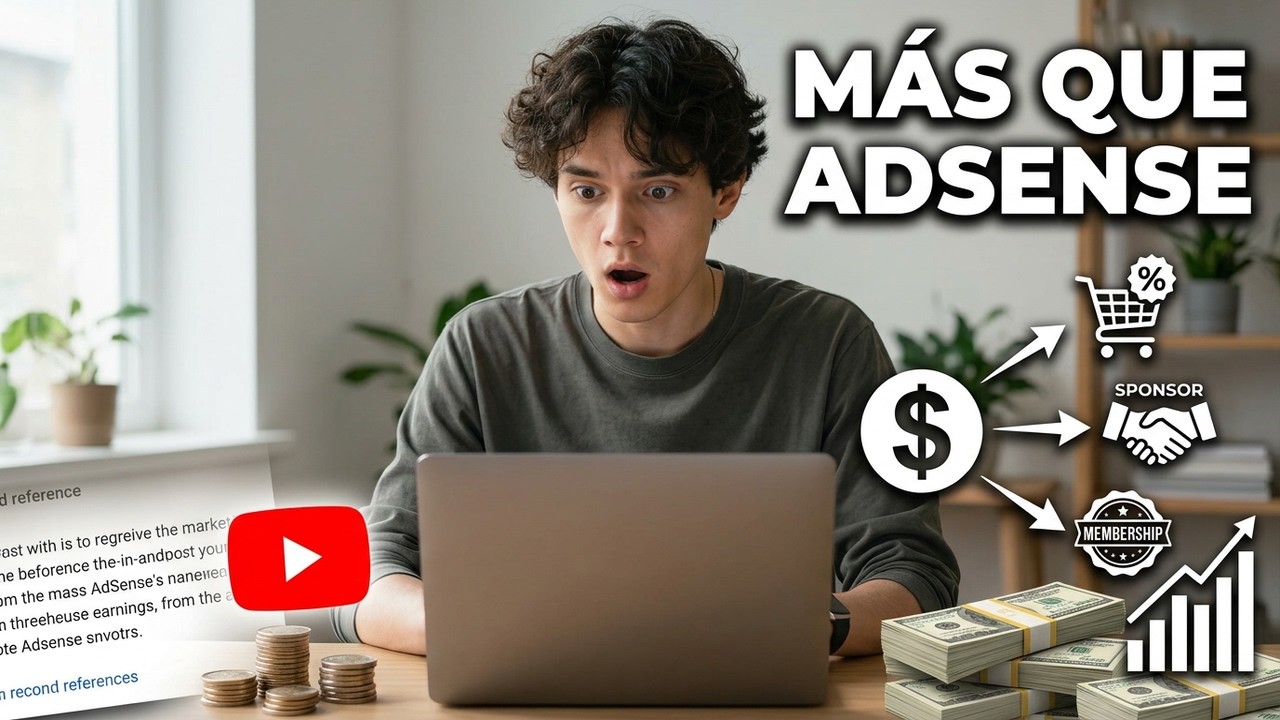 Las 3 formas de ganar dinero en YouTube que nadie te enseña - YouTube