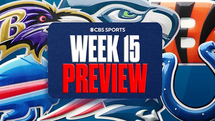 NFL Week 15 Preview: Storylines & Games to Watch | Bills vs Patriots, Bengals vs Ravens & More