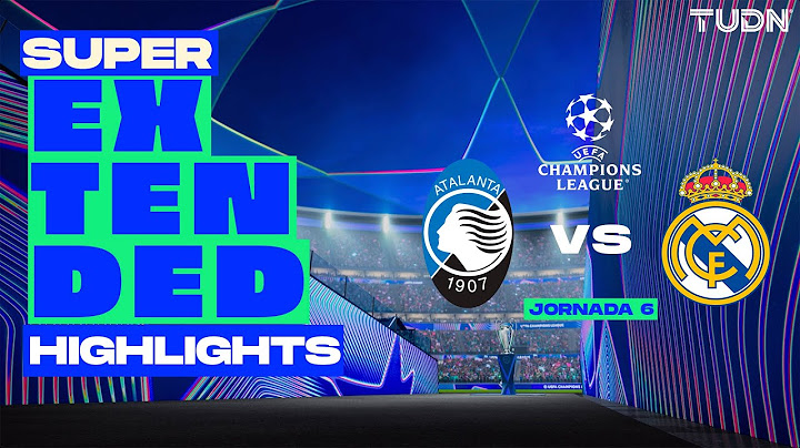 SUPER EXTENDED HIGHLIGHTS | Atalanta vs Real Madrid | UEFA Champions League 24/25 | TUDN