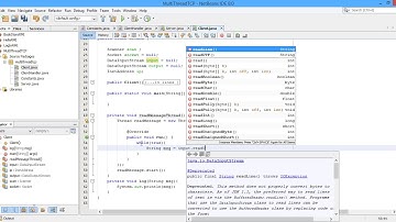 #9 TCP Simple Chat Program Multi Threads using Java Part 3