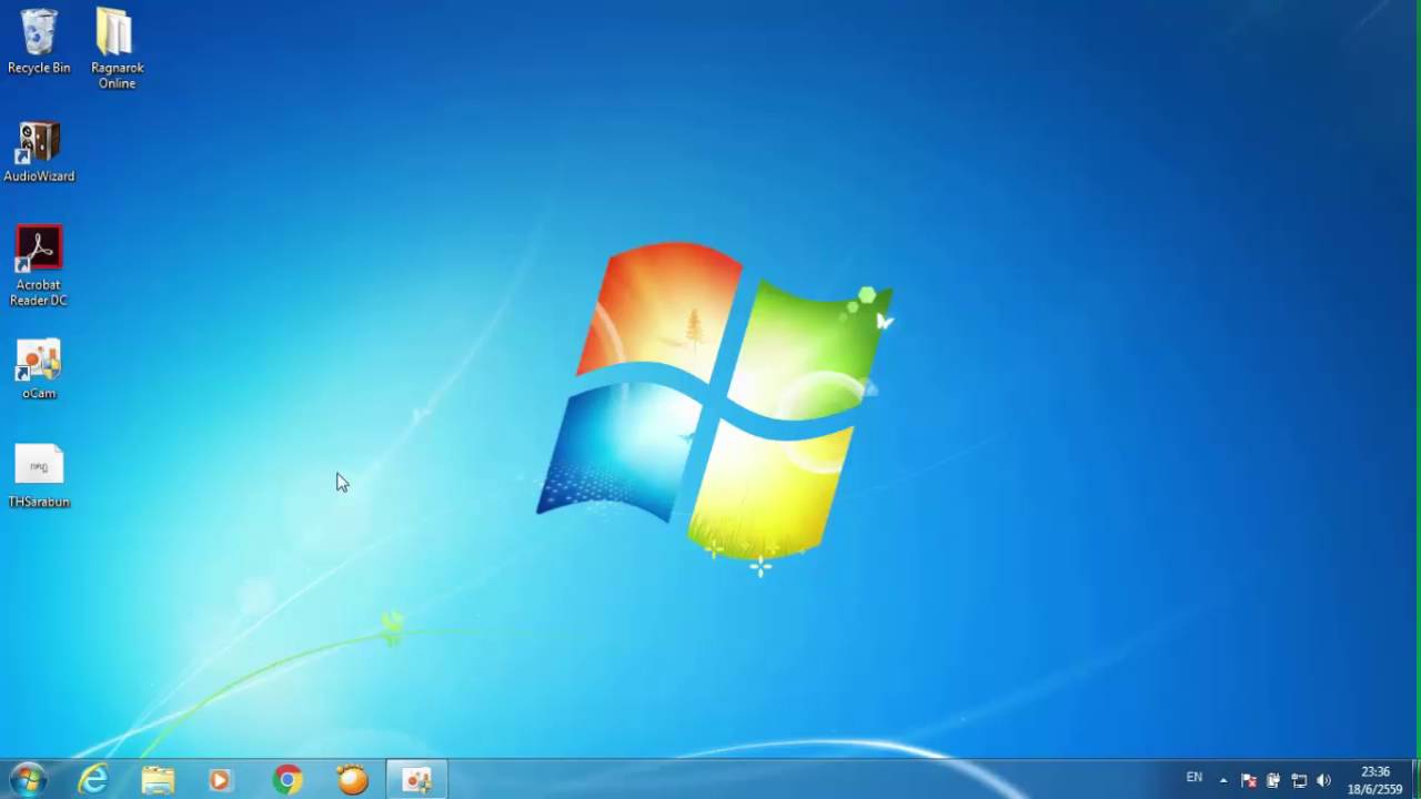 วิธีติดตั้ง Font บน Windows 7