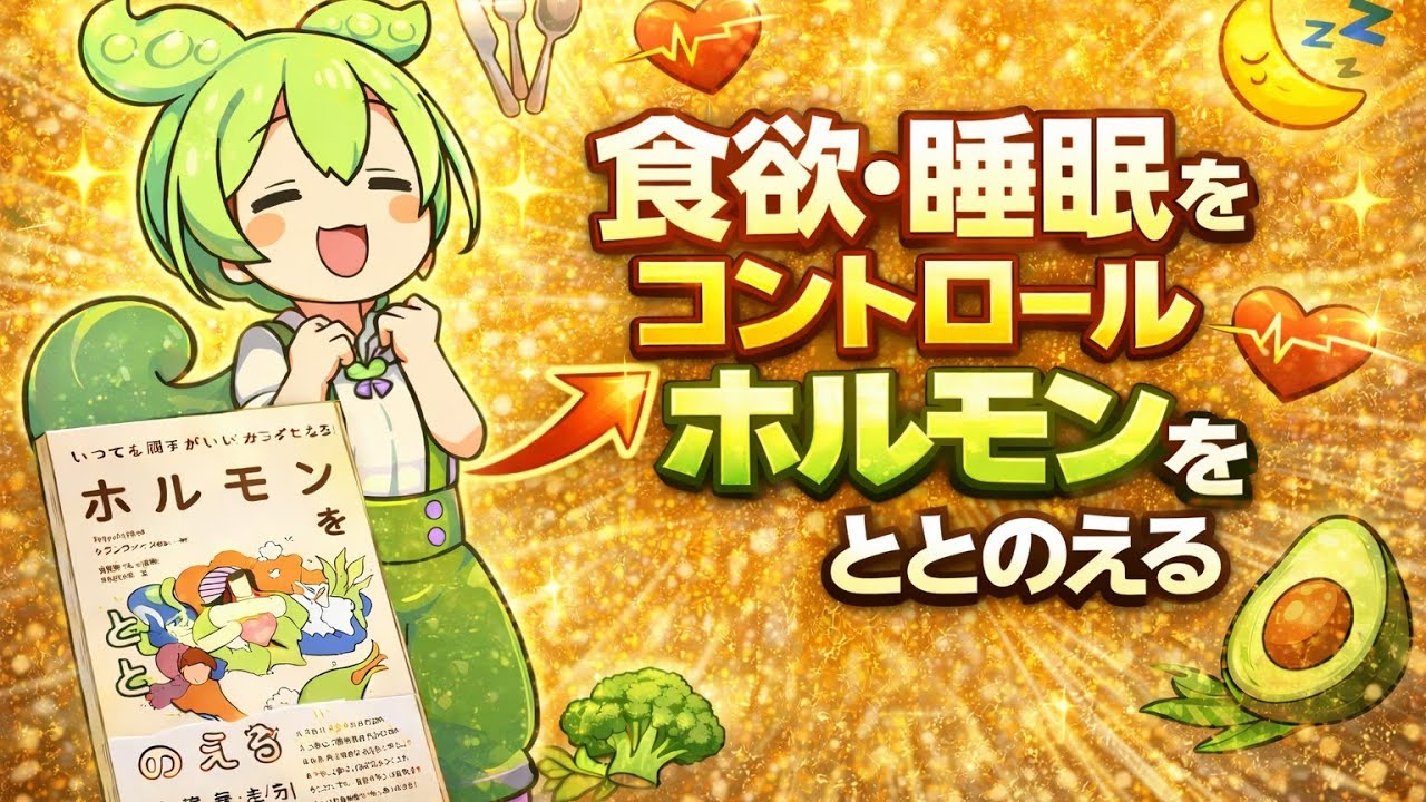 【要約】ホルモンをととのえる｜良質な睡眠・食欲のコントロール