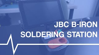 The new wireless JBC B-iRON soldering station