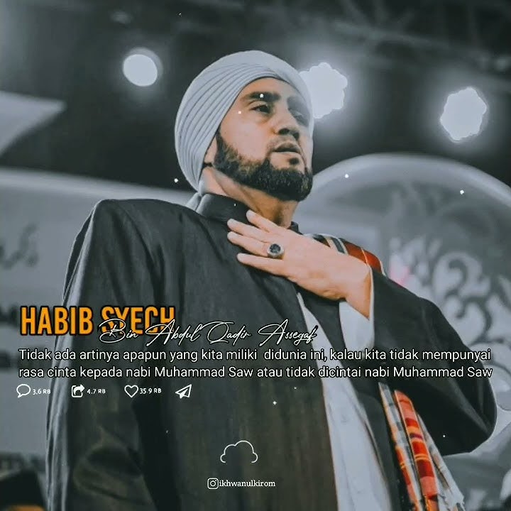 story WA sholawat habib syech terbaru