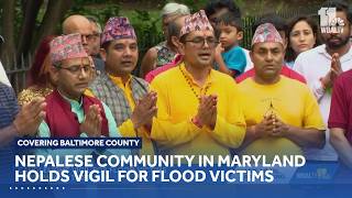 Nepalese community in Maryland holds vigil for flood victims