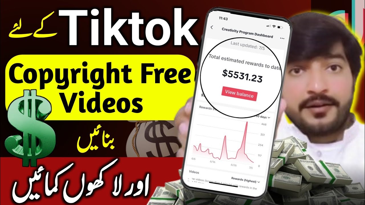 how to edit copyright videos for tiktok✅| Make Money Online🤑| copyright free video for tiktok