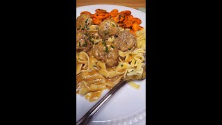 Homemade Swedish Meatballs | #Shorts